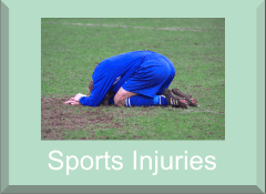 Sports Injuries Button